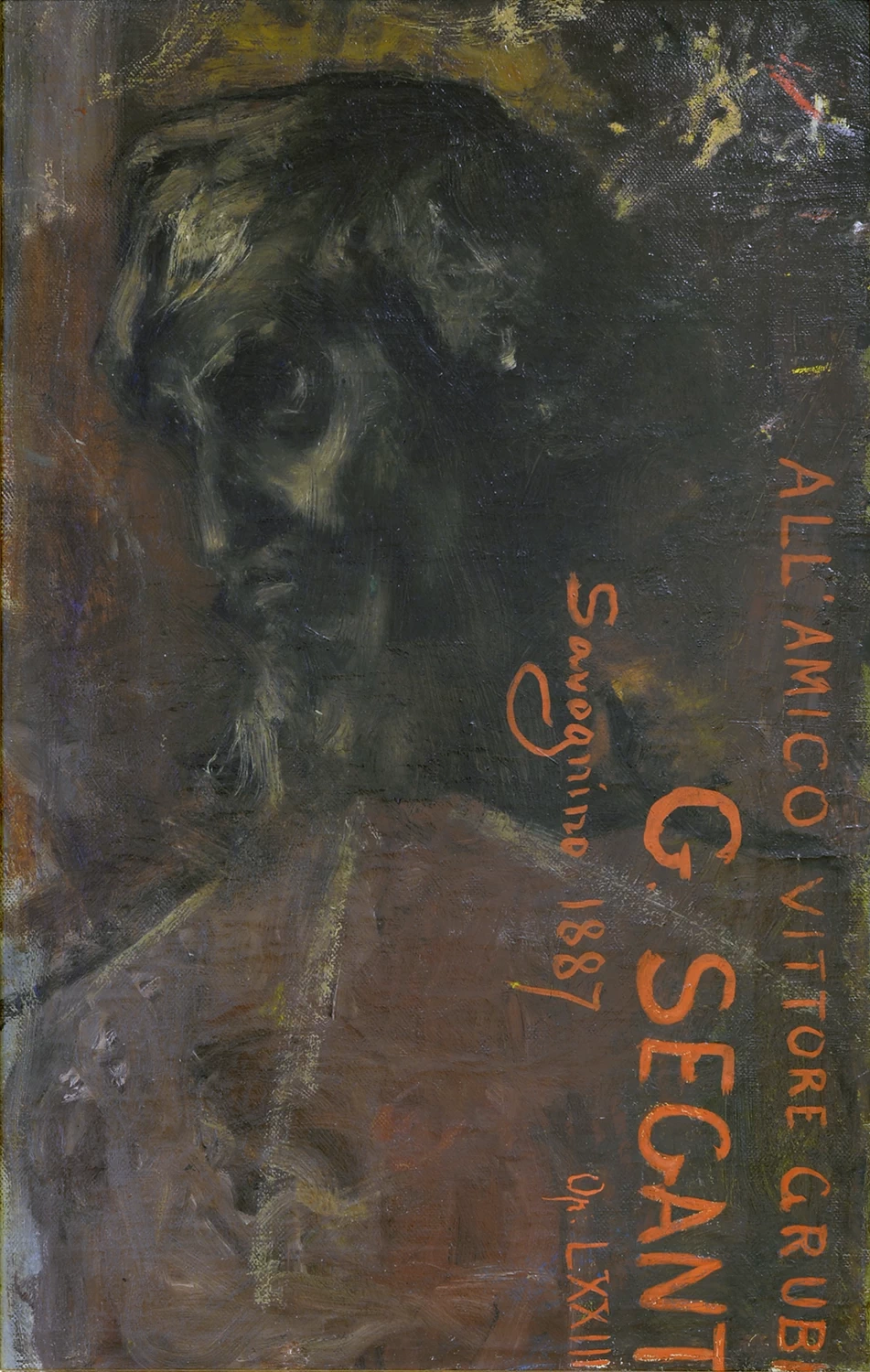 Abbozzo di autoritratto - Cassa Rurale Alto Garda, Arco (Trento)